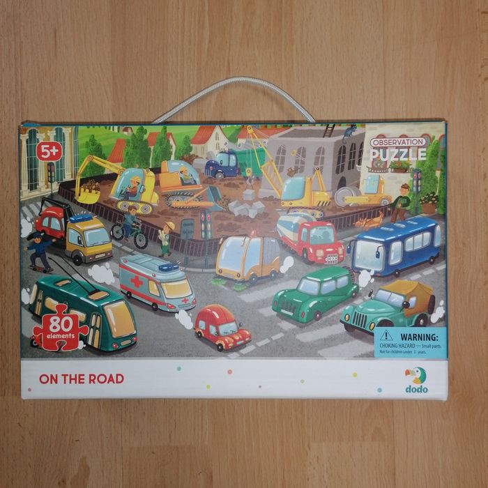 Пазл Додо На дорозі On the road Dodo 80 елементів 
Розмір 45 *31 см
Цу