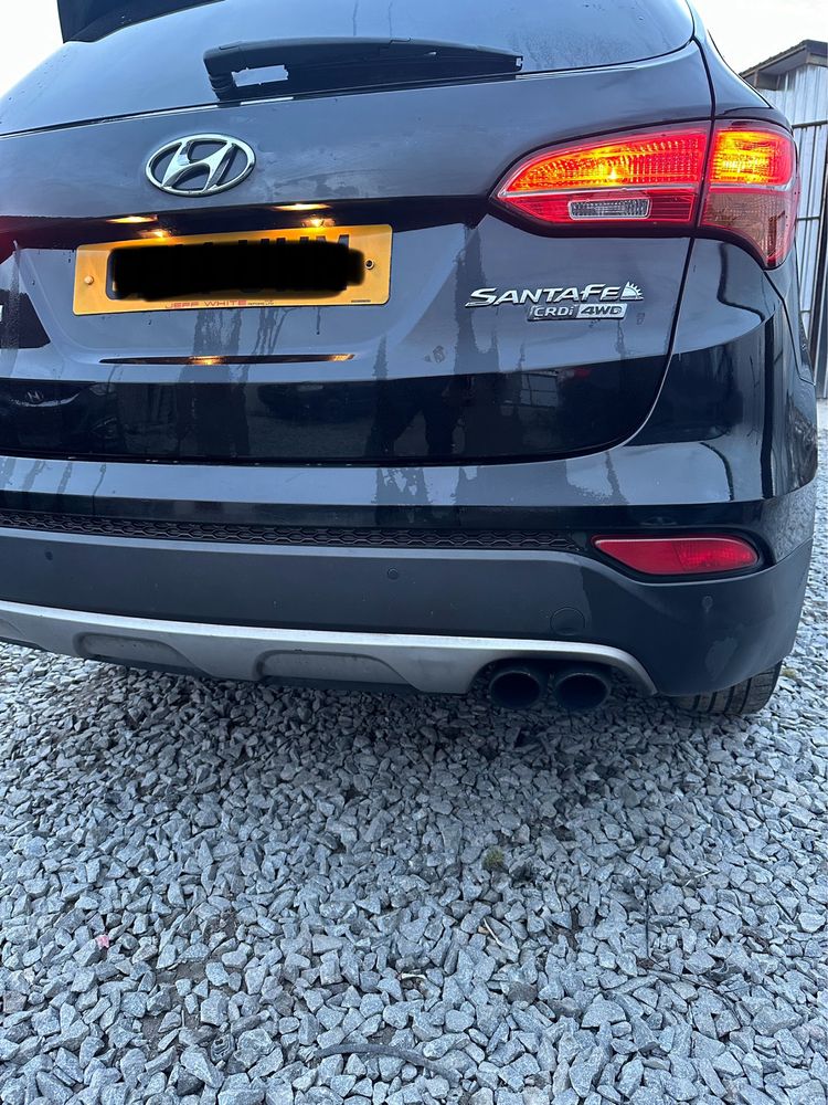 Задній Бампер Hyundai Santa fe 3 ЗАПЧАСТИНИ Хюндай Санта фе 2