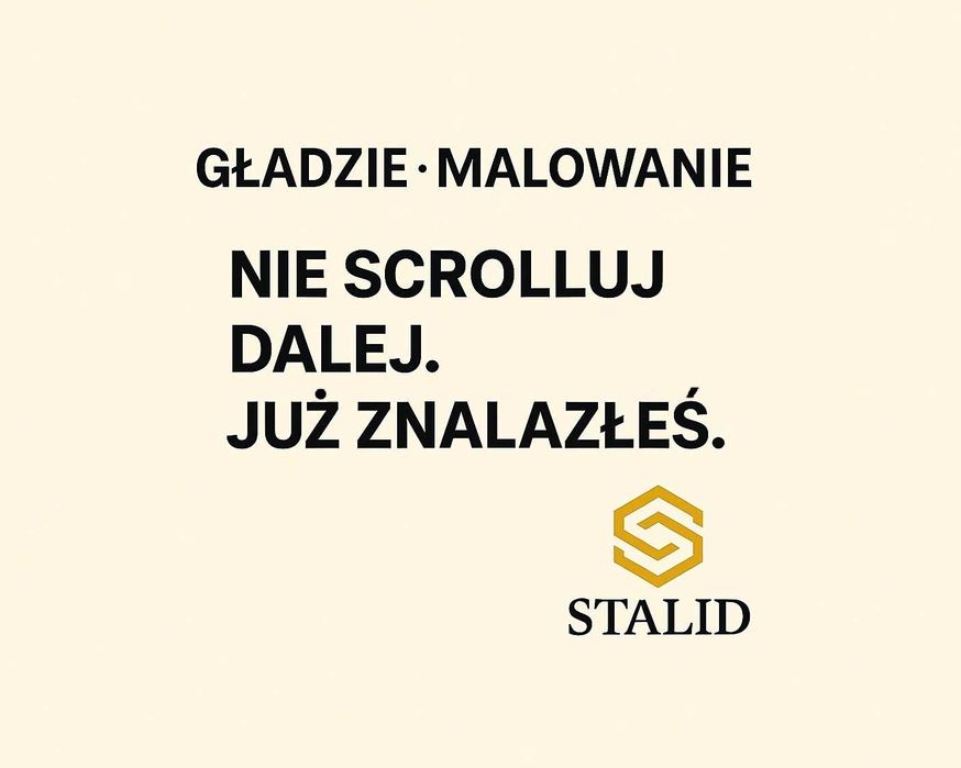 Gładzie natryskowe | Malowanie natryskowe | STALID