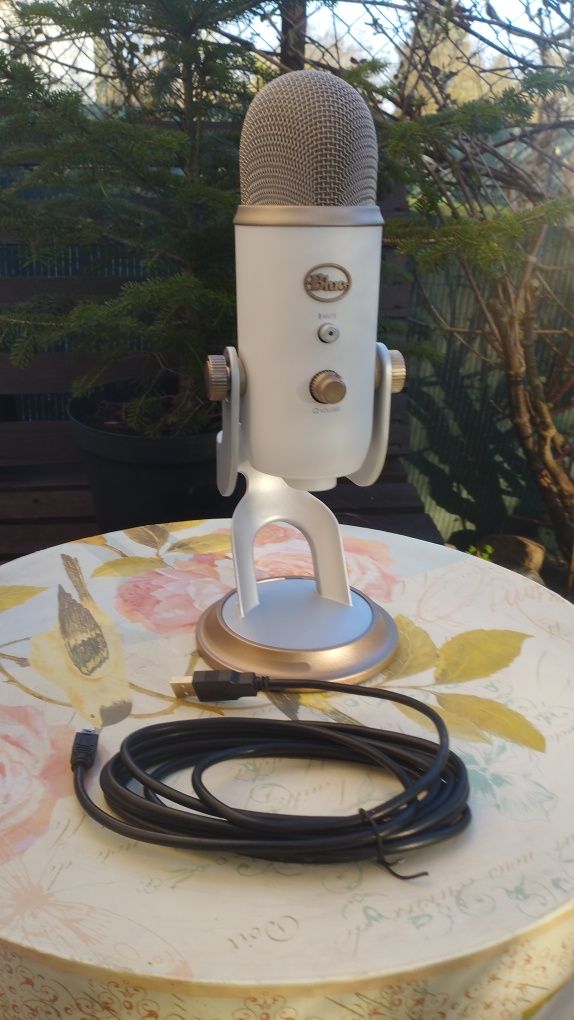 Mikrofon USB Blue Yeti NOWY pojemnościowy, odbiór osobisty Warszawa T