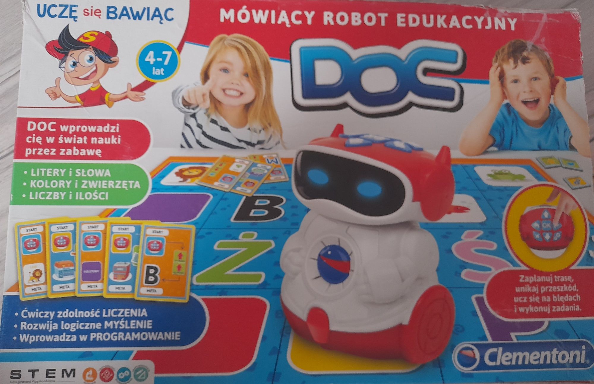 DOC Mowiacy Robot Edukacyjny
