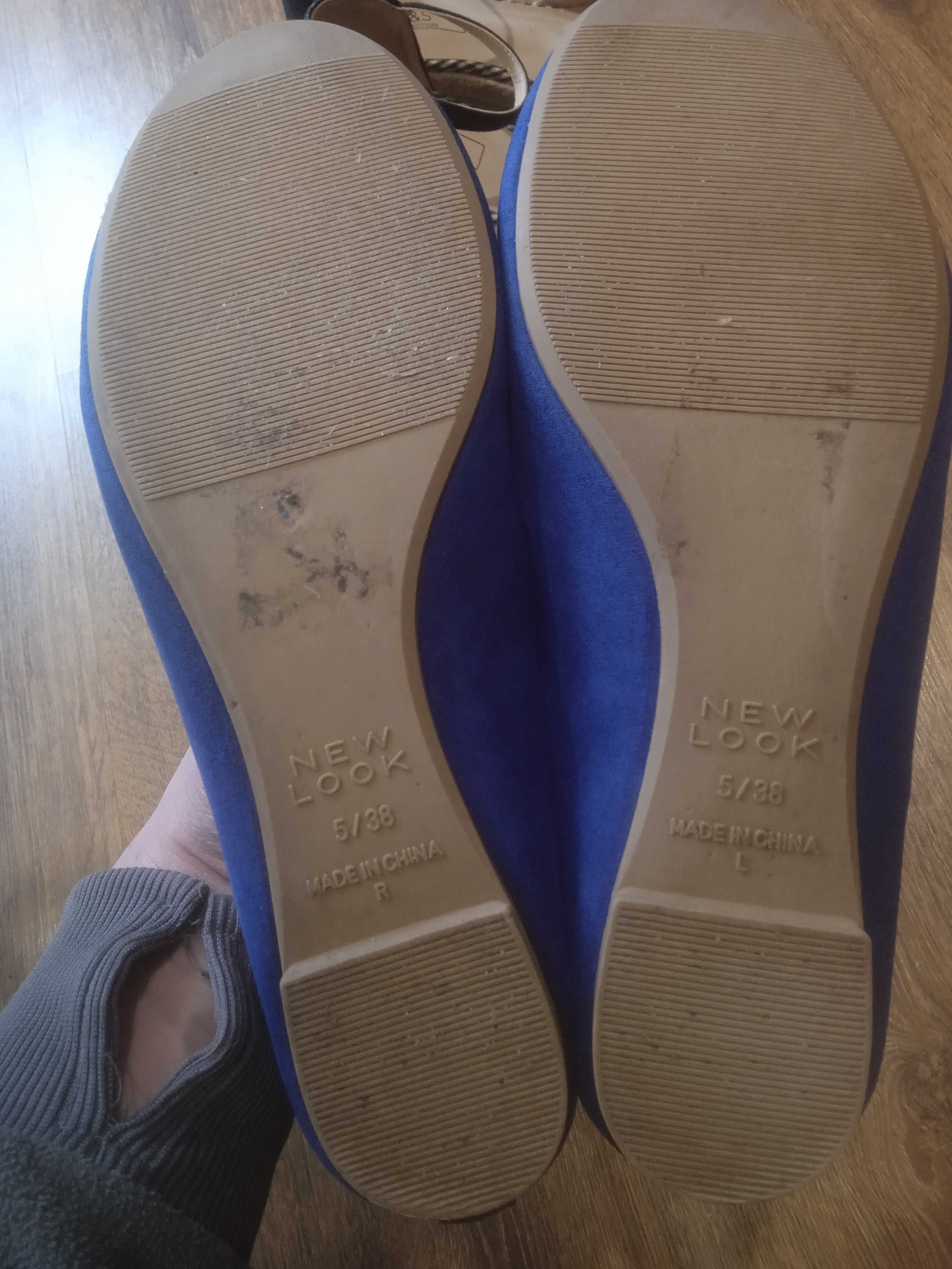 Продам жіночі мокасини бренду New Look і босоніжки Marks Spencer