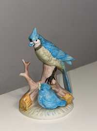 Figurka ptaszki porcelana prl