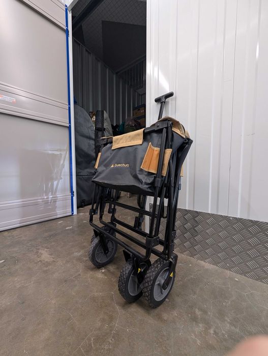 Carrinho de Transporte Desdobrável para Campismo - Trolley Decathlon