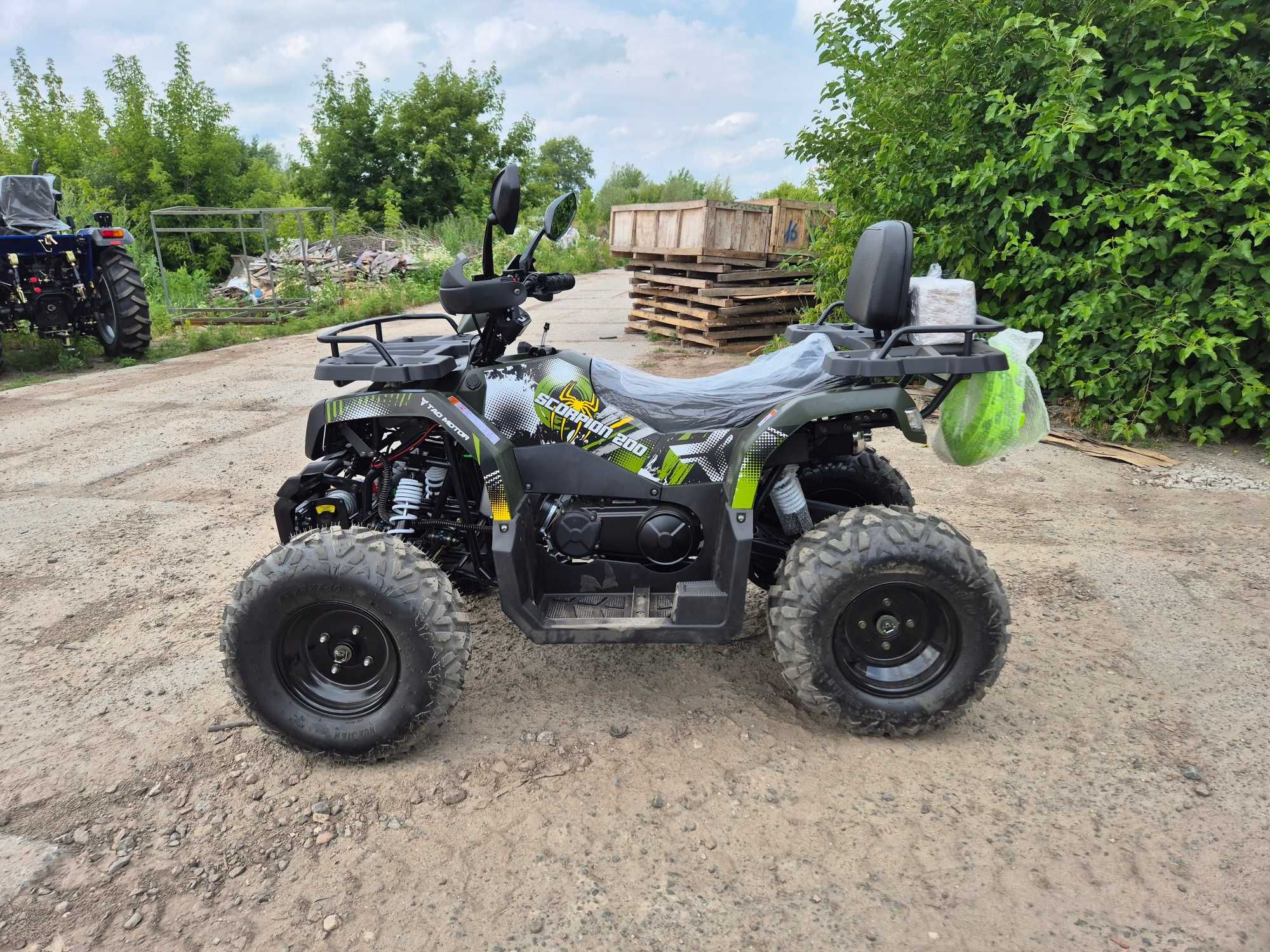 Квадроциклы Comman Scorpion 200 LUX лебедка в подарок