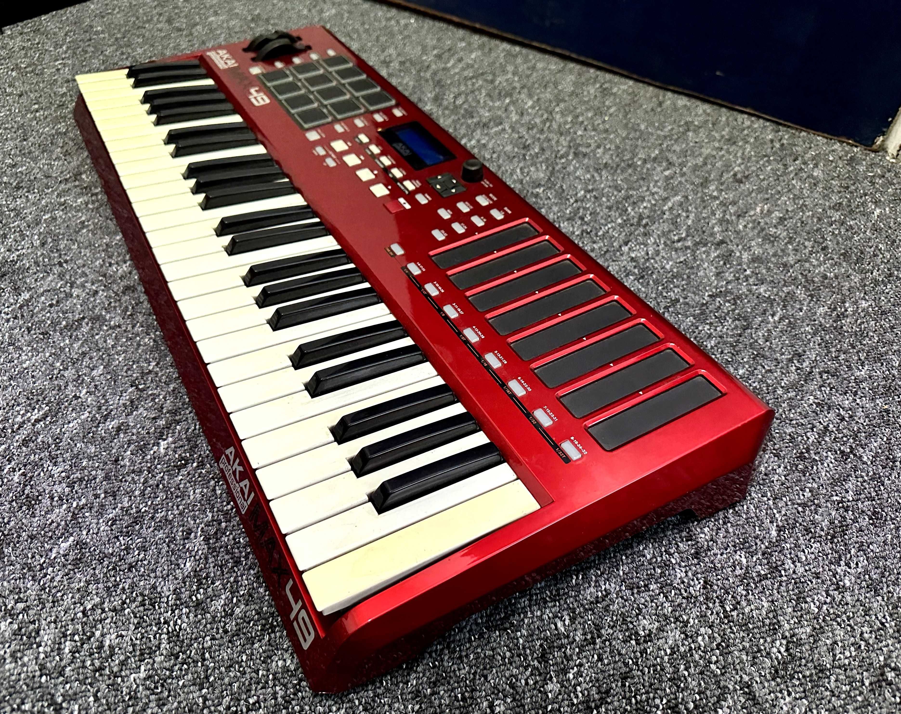 Akai Max49 klawiatura sterująca midi