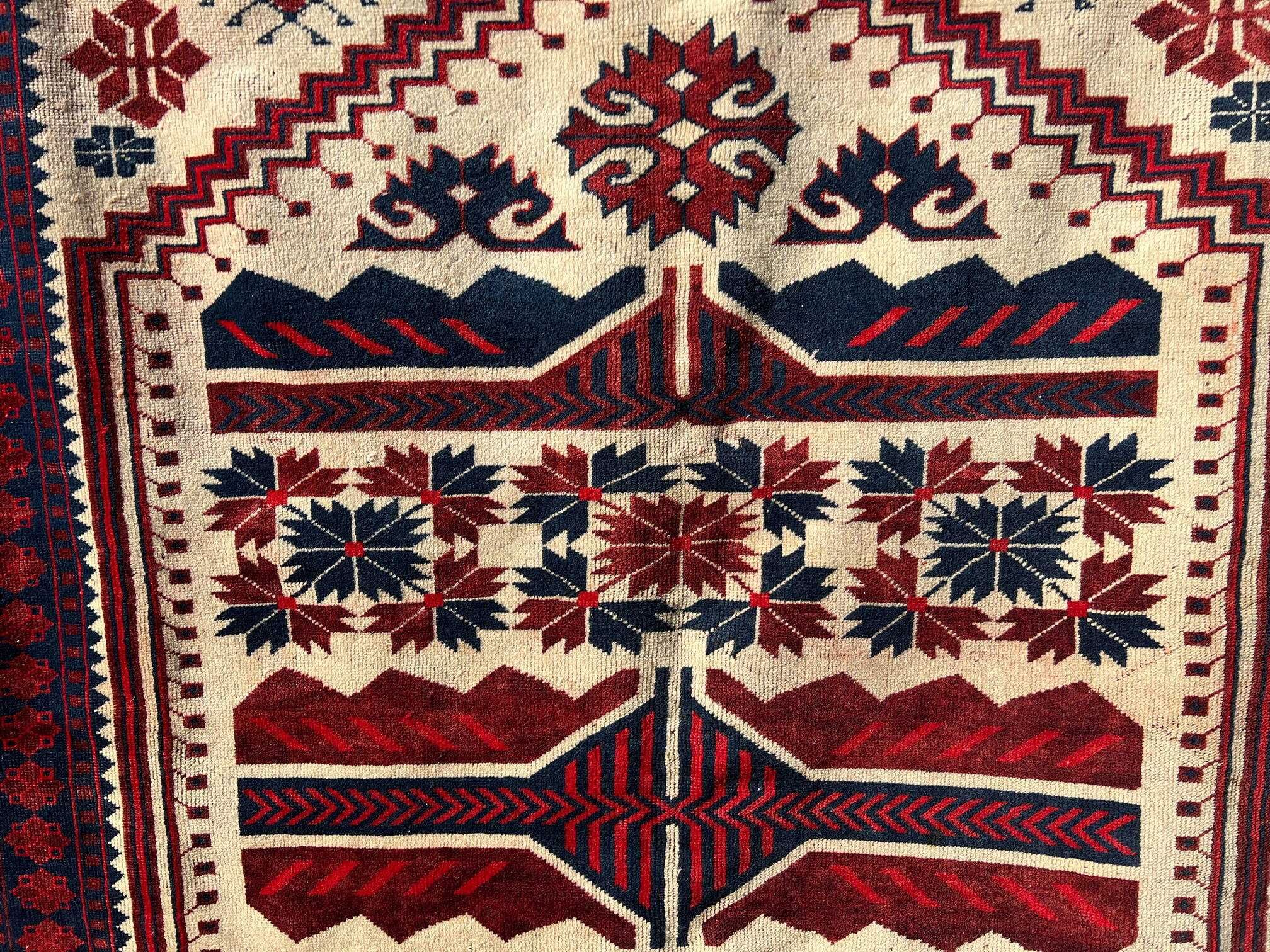 90 letni dywan vintage KAZAK 295x198 galeria 9 tys