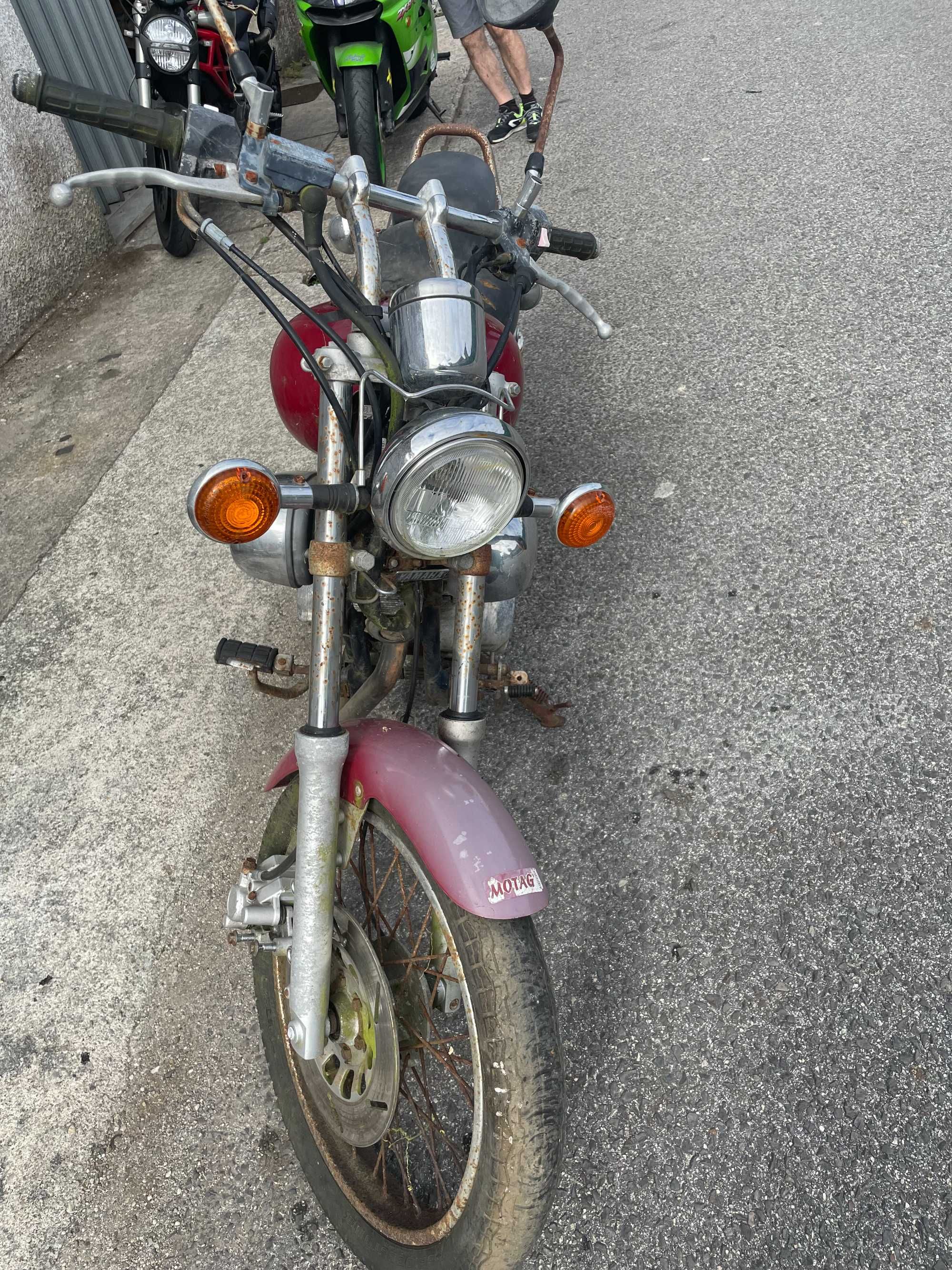 Moto 250 cc para peças