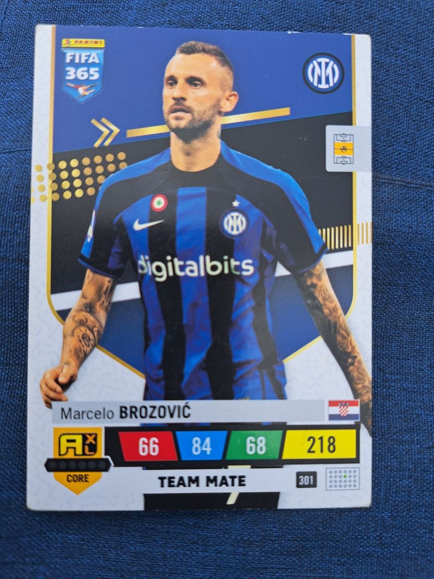 karta Marcelo Brozović Inter Mediolan Panini Fifa 365 sezon 2022/2023