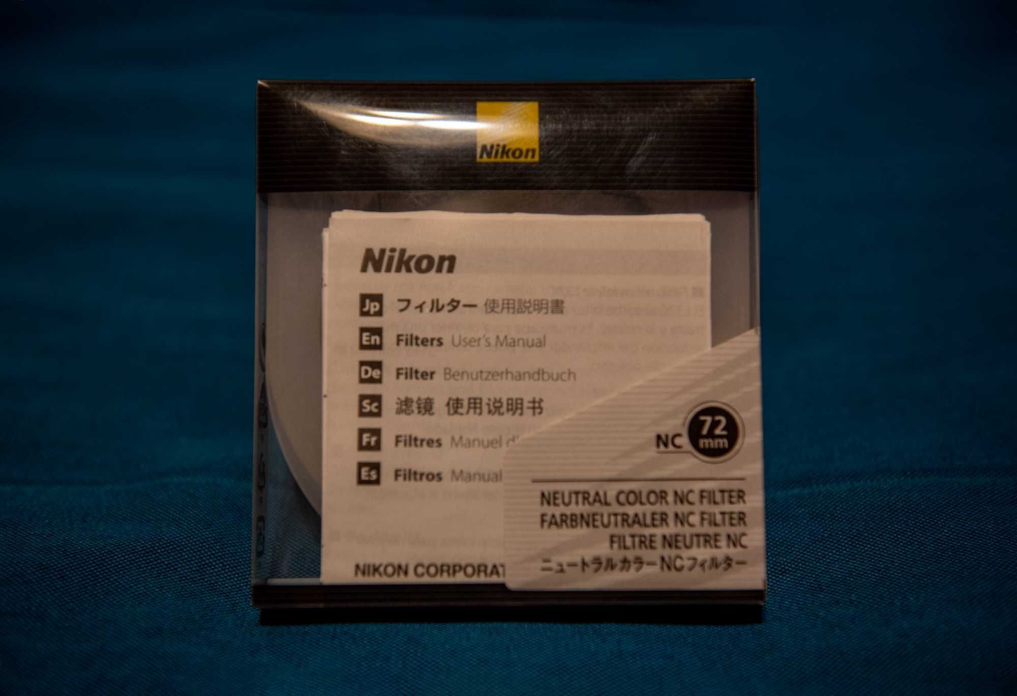Filtr ochronny Nikon NC 72 mm