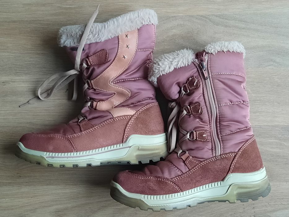 Śniegowce kozaki buty zimowe FILA 34 dla dziewczynki