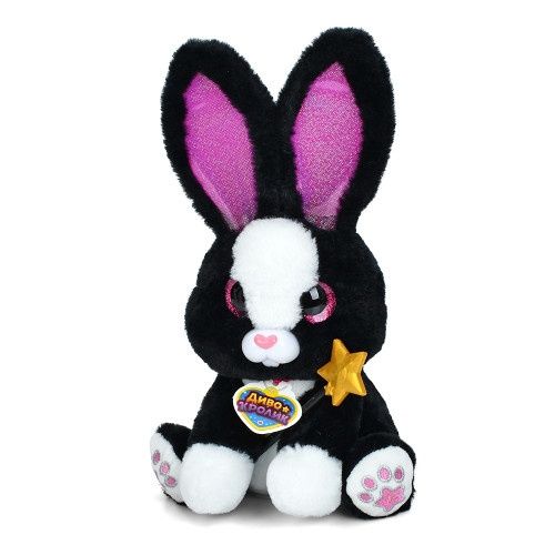 Диво кролик або котик м'яка іграшка говорить укр.мова з світлом зайчик