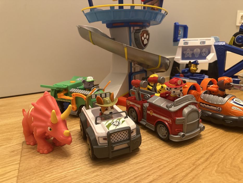 Psi Patrol figurki baza oryginalne