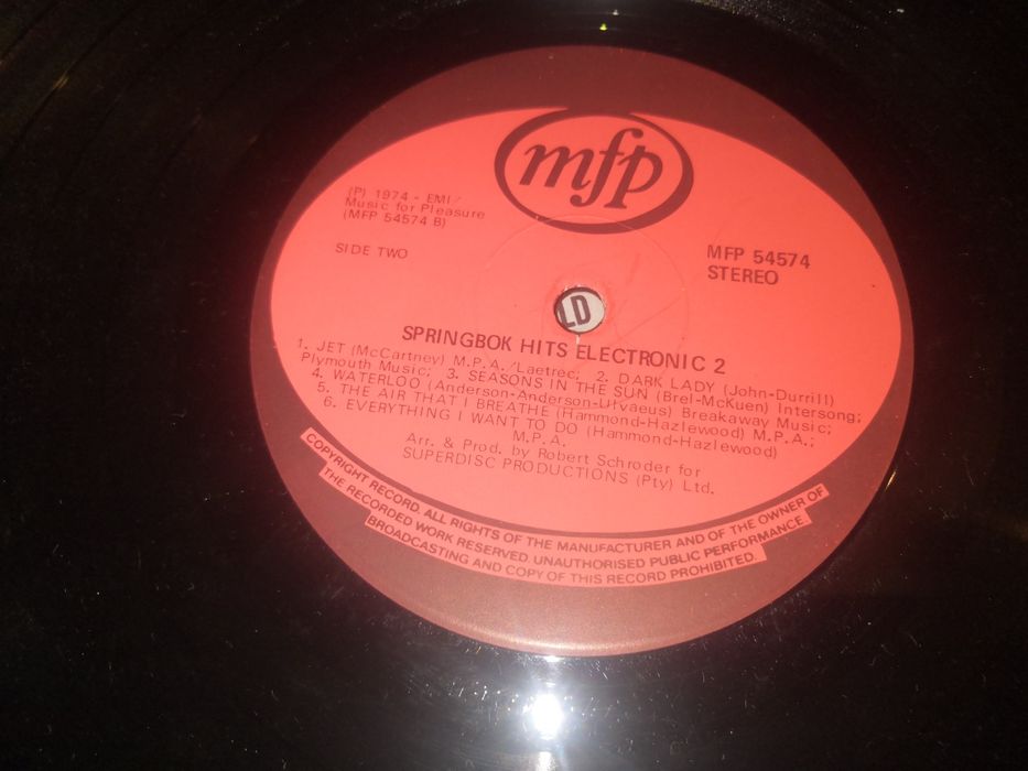 Springbok hits electronic_vol 2