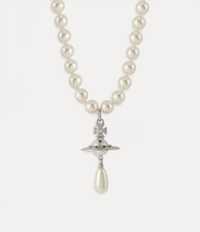 Vivienne Westwood Pearl Saturn Necklace подвеска бусы намисто підвіска