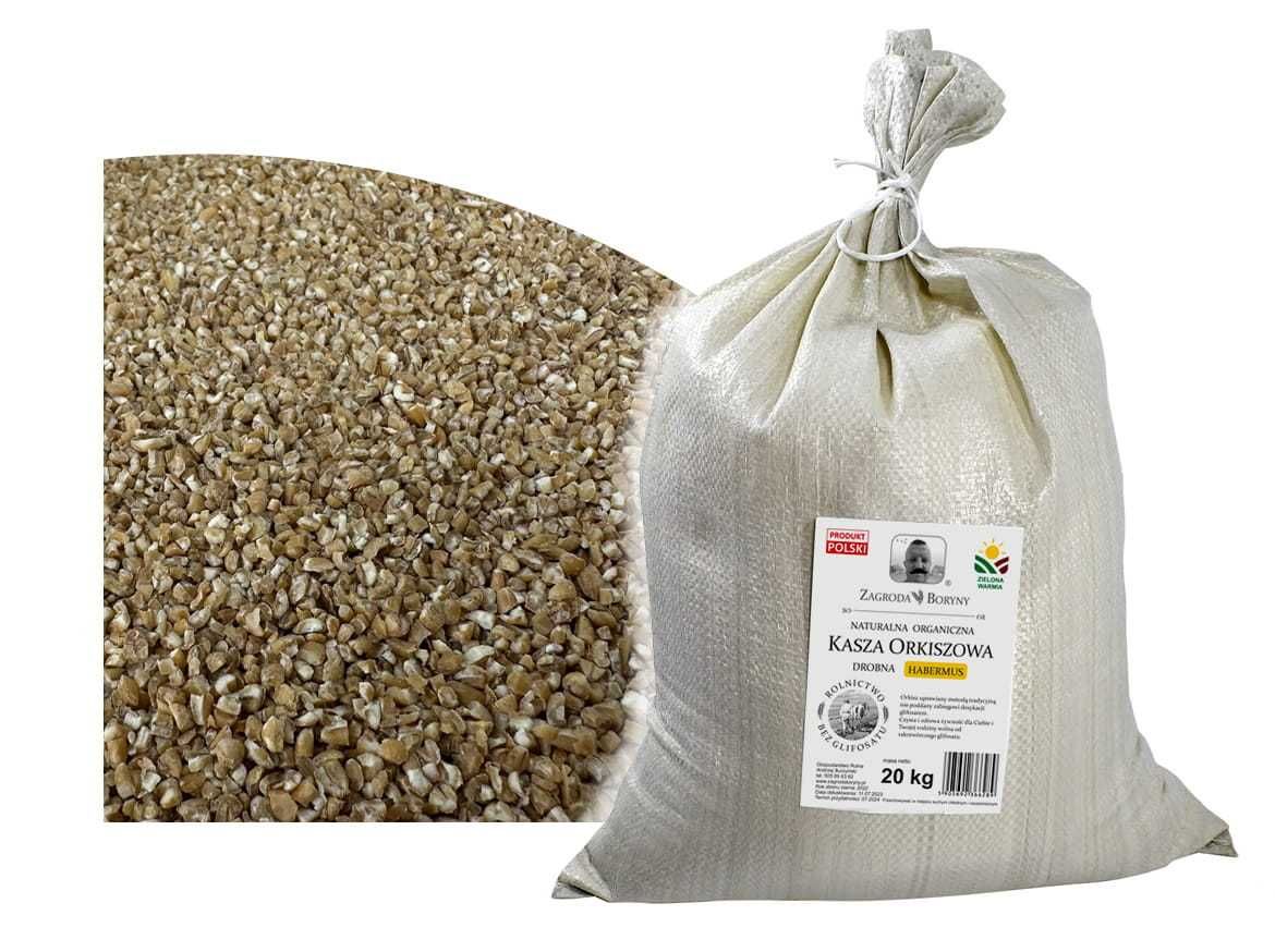 KASZA Orkiszowa Wzmacniająca Habermus Prozdrowotna 20 KG