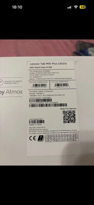 tablet M10 Plus geração 3  2023