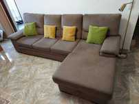 Sofá com Chaise Longue