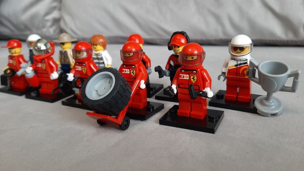 LEGO фигурки (ориг.) с наборов CITY и F1