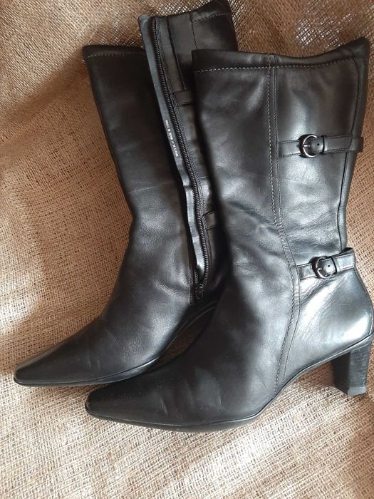 Сапоги, ботинки, полусапожки Ecco, 41 размер, натур кожа