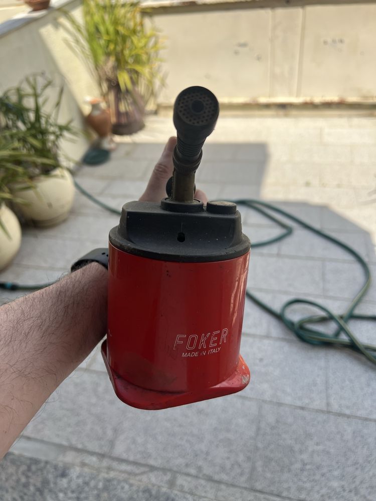 Maçarico a gas marca foker