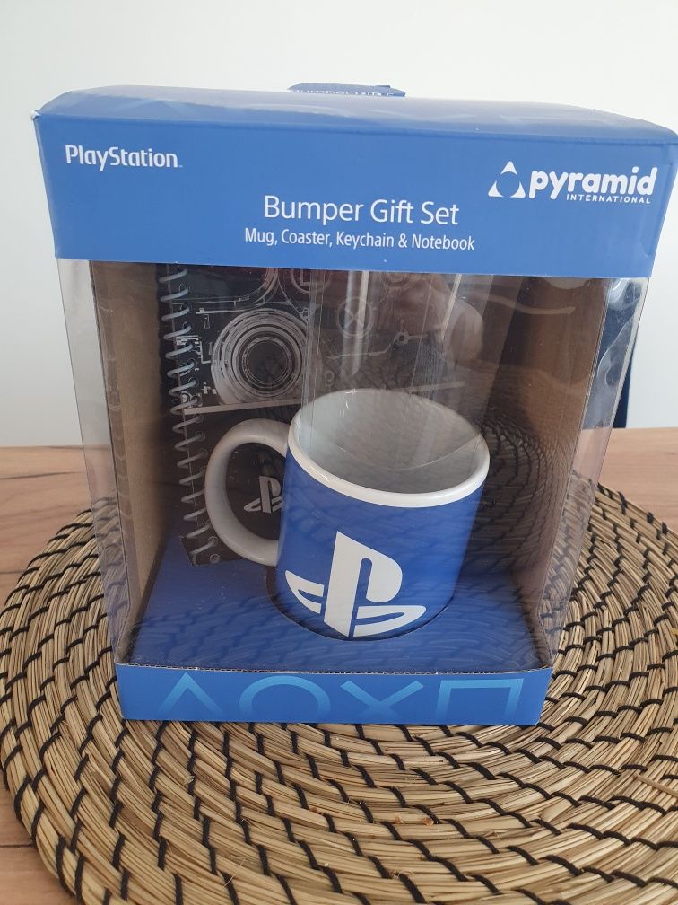 Zestaw prezentowy kubek+notes  PlayStation