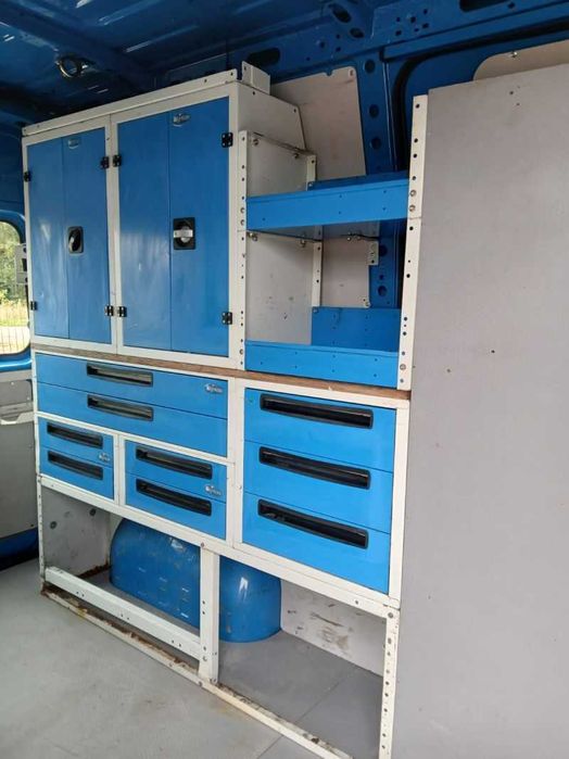 Regał do busa, mobilny warsztat