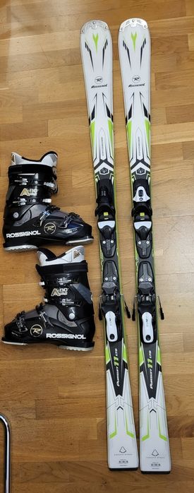 Narty Rossignol Pursuit 11 LTD 163cm, buty Rossingol 28,5