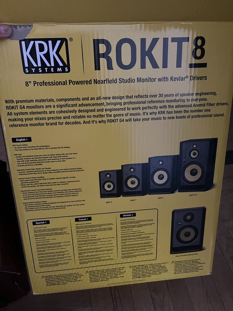 Студійний монітор KRK ROKIT 8 G4