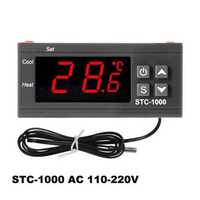 Контролер температури, терморегулятор STC-1000, 220в 2х10A