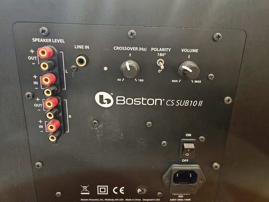 Subwoofer Boston Acoustics CS10 II