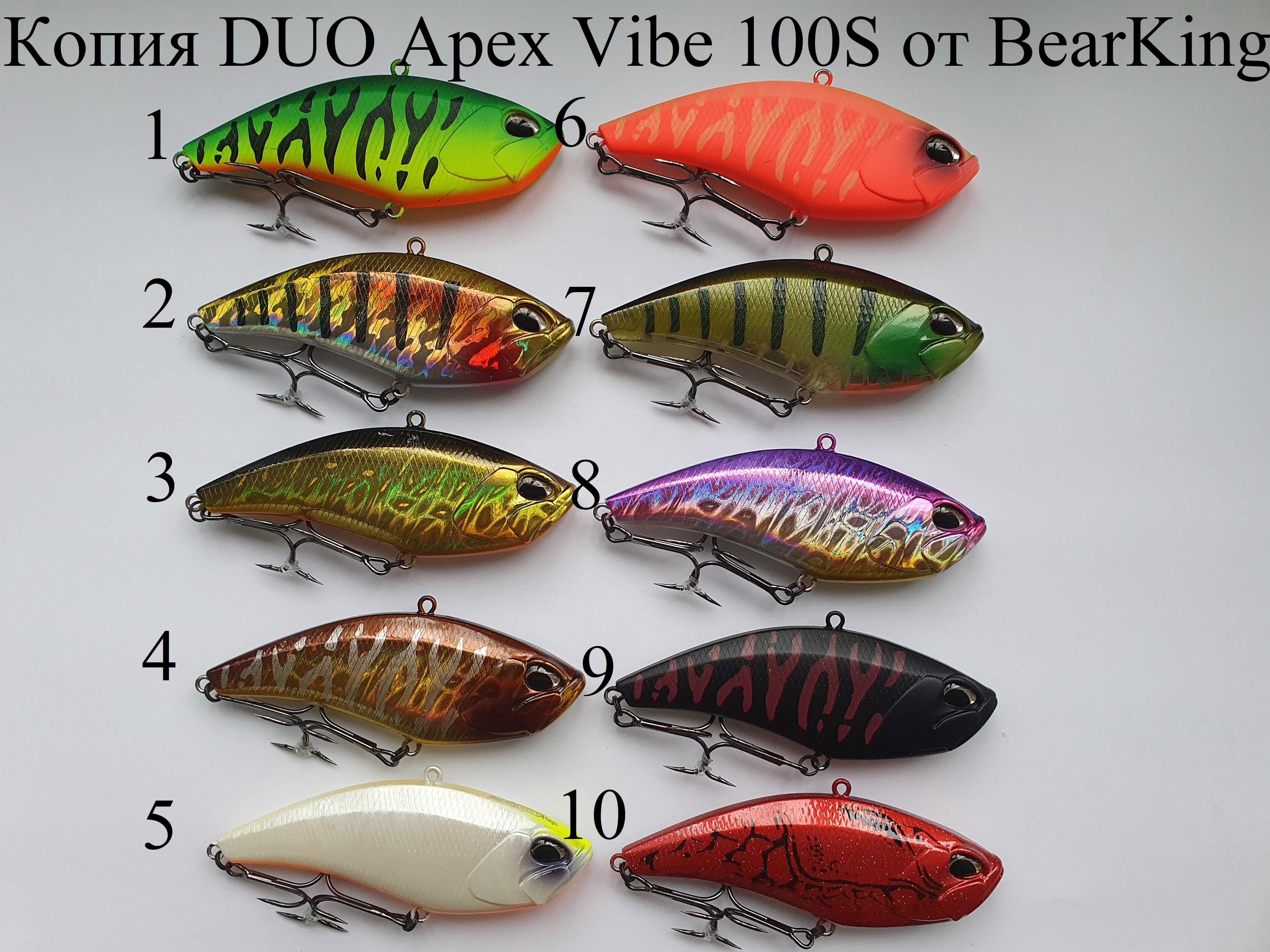 Новинки от BearKing!!! DUO Apex Vibe 100S и Tide Minnow Slim 175F