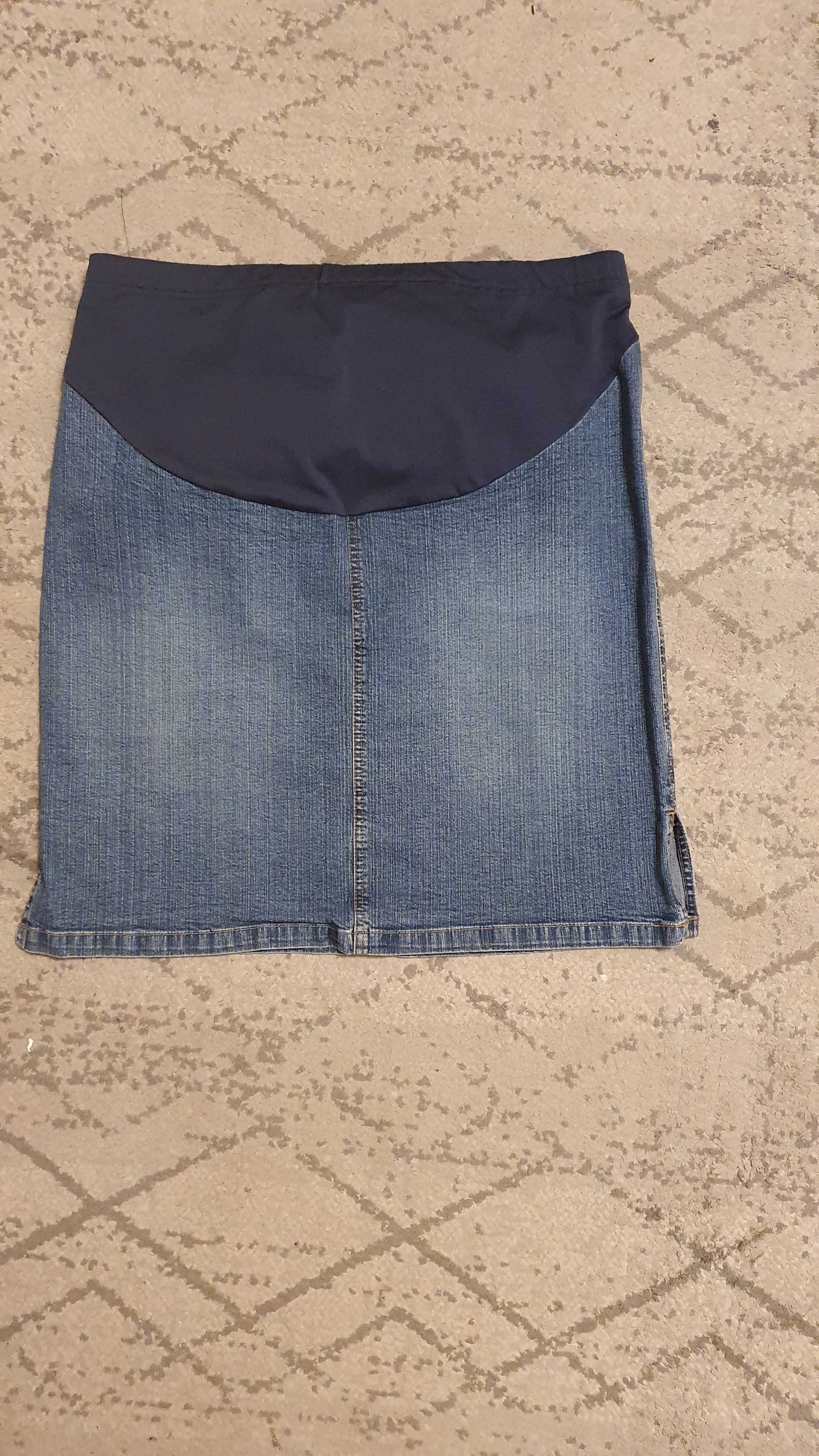 Spódniczka ciążowa jeans rozm L