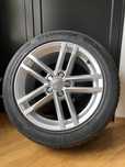 Alufelgi Audi z oponami Hankook 245/45ZR17 95Y