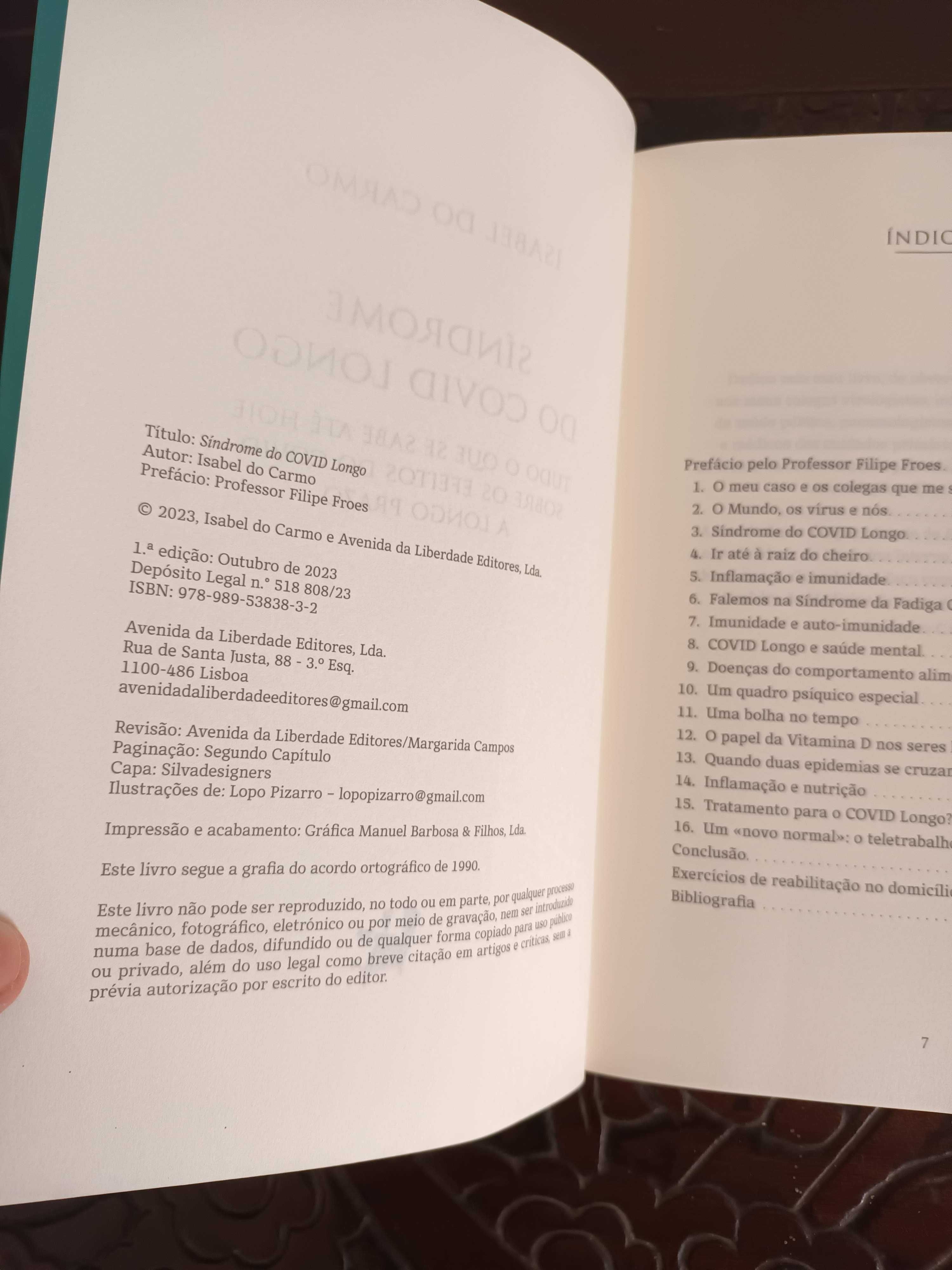 Livros sobre Covid - Isabel do Carmo e Pedro Strecht