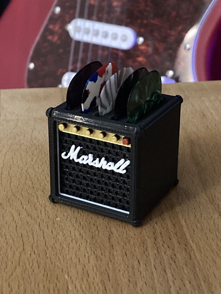 Wzmacniacz Piec Marshall Organizer na Kostki Gitarowe 3D