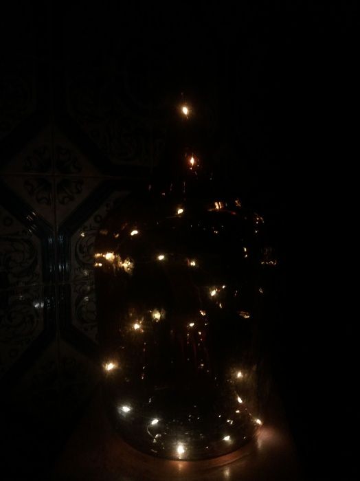 Garrafão antigo de vidro 5L