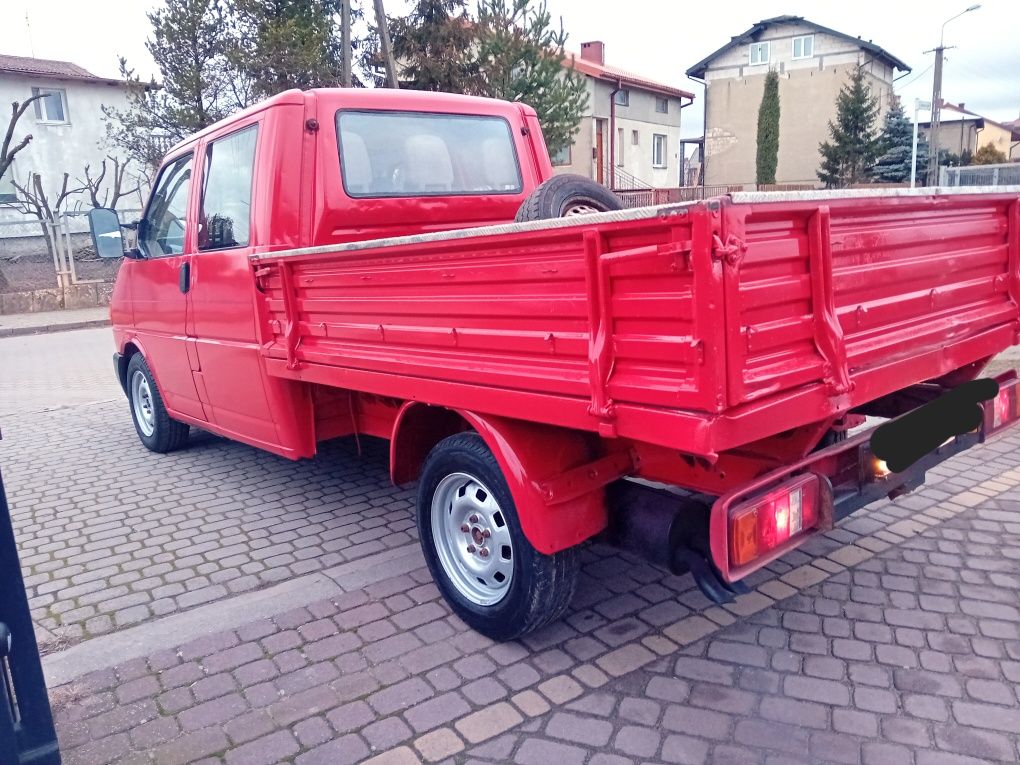 Volkswagen Transporter T4 2.5 TDI.  Doka.  Skrzynia. Plandeka