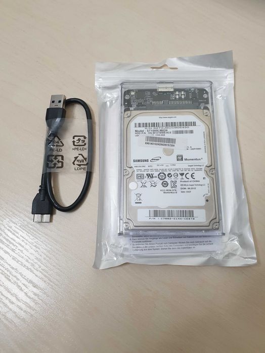 Зовнішній жорсткий диск HDD 1 TB Samsung UBS 3.0 / вінчестер
