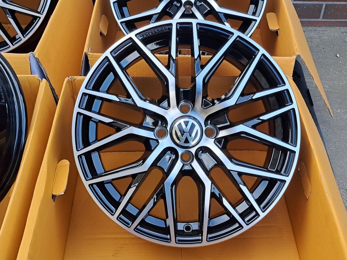 Alufelgi NOWE VW 16" 4x100 UP! Lupo Polo Golf 3 Grafit RS4 CNC