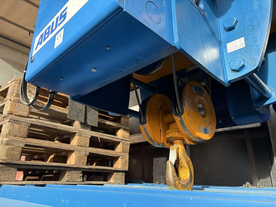 Suwnica Abus 10t 2013r dźwig żuraw super stan + torowisko