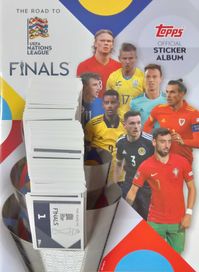 Topps Nations League Finals. Komplet 244 naklejek i album