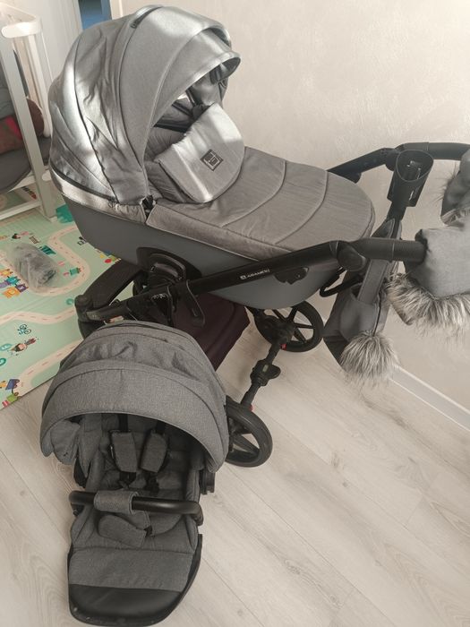 Універсальна коляска 2 в 1 ADAMEX LUMI