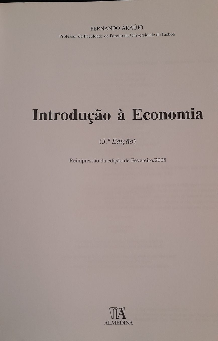 Introdução à Economia 3 Edição