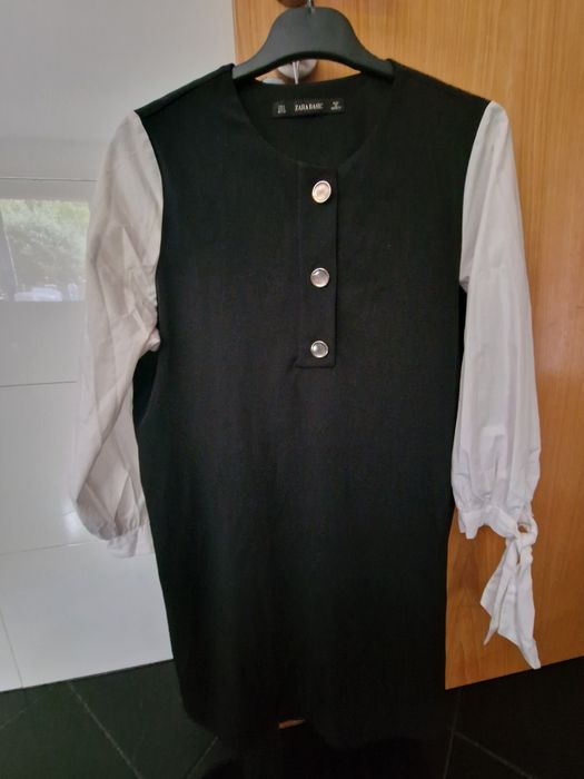 Vestido Zara preto