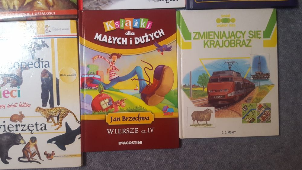 Zestaw książek dla dzieci 8szt