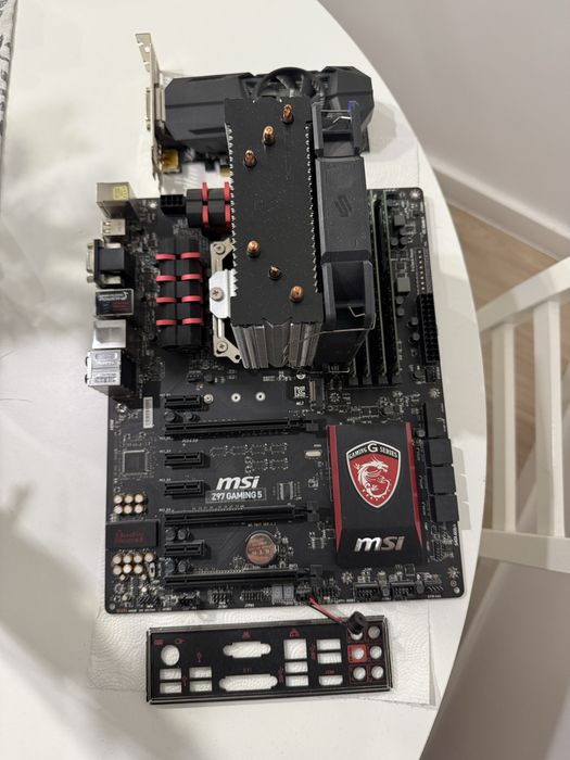 Zestaw PC i5 4570 LGA 1150 16GB RAM DDR3 GTX 1050Ti 4GB