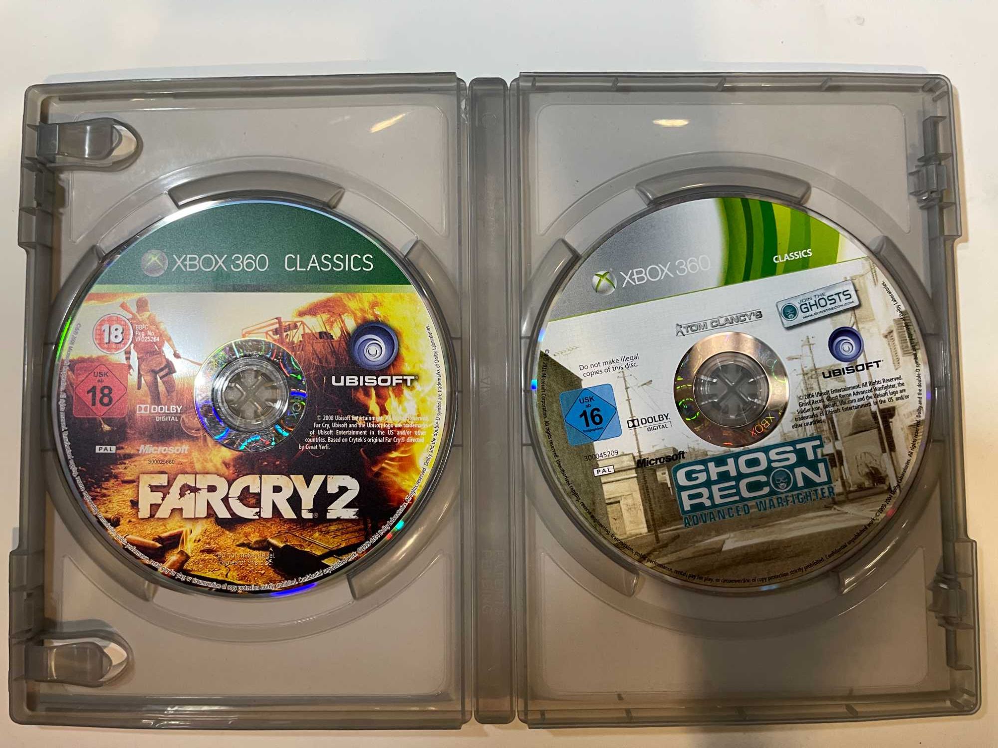 Far Cry 2 + Ghost Recon Advanced Warfighter Double Pack Xbox 360