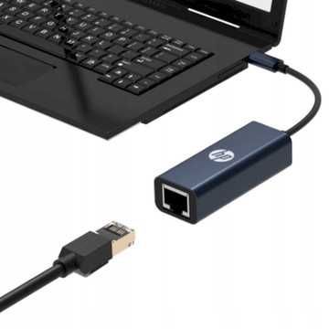 Адаптер HP USB3.1 Type-C to Ethernet RJ45 1000 Mb (сетевая карта USB)