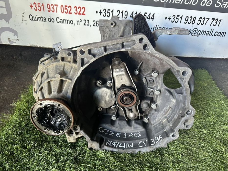 CV396 Caixa De Velocidades Vw GOLF 6 1.6 Tdi Ref-LHW